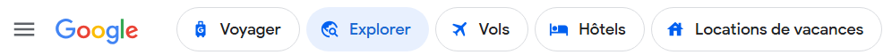 onglets google flights